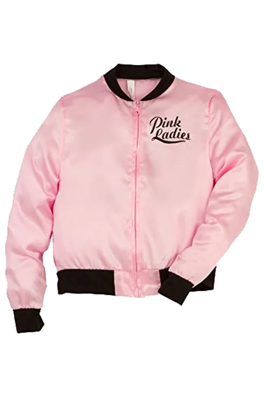 Chaquetas de las Pink Ladies Grease para chicas Baratas