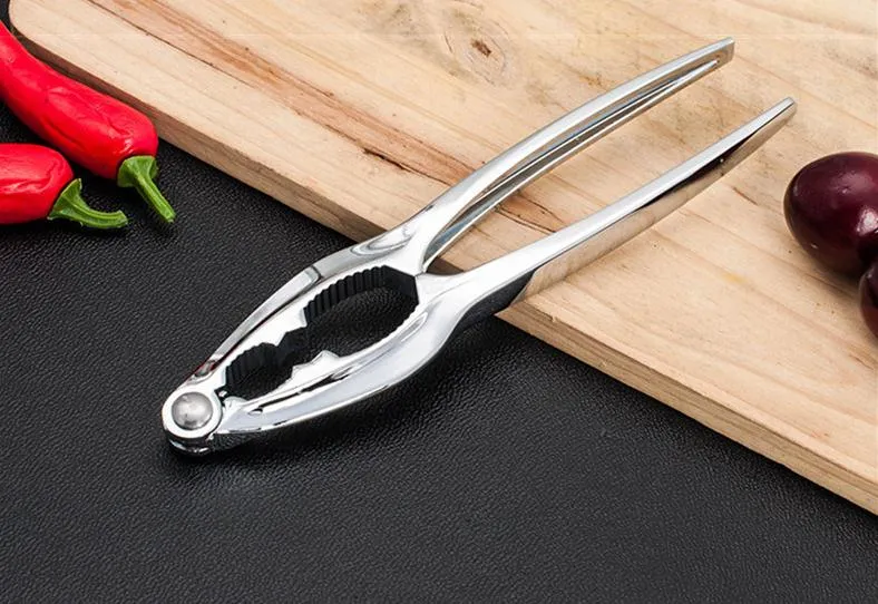 Heavy Duty Kitchen Gadget Zinc Alloy Nut Cracker, användbar Seafood Tool Metal Lobster Cracker Shellfish Cracker Sn1140