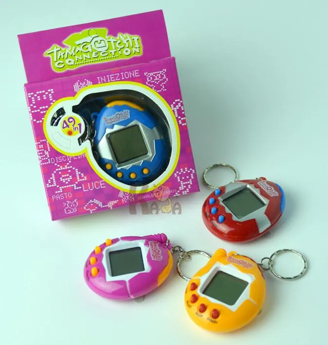 Huevo de dinosaurio CALIENTE Tamagotchi máquina de juego de mascotas electrónica digital Virtual Tamagochi juego de Huevo de dinosaurio CALIENTE Tamagotchi máquina de juego de mascotas electrónica digital Virtual Tamagochi juego de