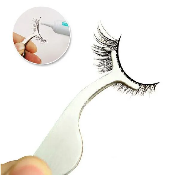 Fake Eyelash Curler Verkligen användbar Falsk Eyelash Clip Applicator Makeup Cosmetic Tool False Eyelash Pinceezers Professional