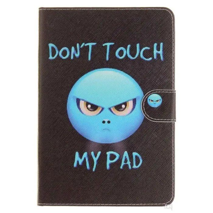 Cute Sowa Kwiat Sleep Wake Up Flip Wallet Stand PU Leather Case na iPad Mini 123 4 Nowy IPad 9.7 2017 2018 234 Air 1/2 Samsung