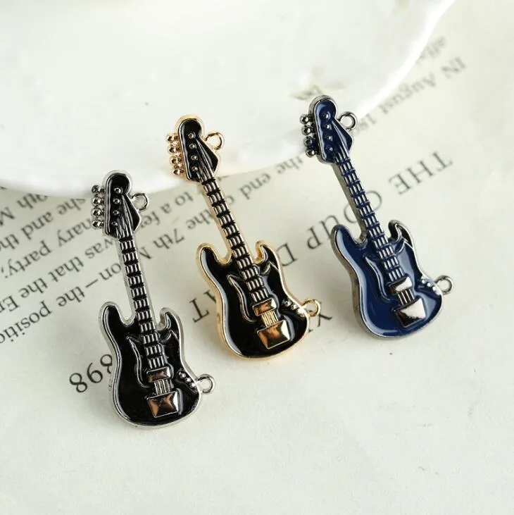 Elegant man guitar shape tie clips gentleman chic tie clasp high quality tie bar multi styles