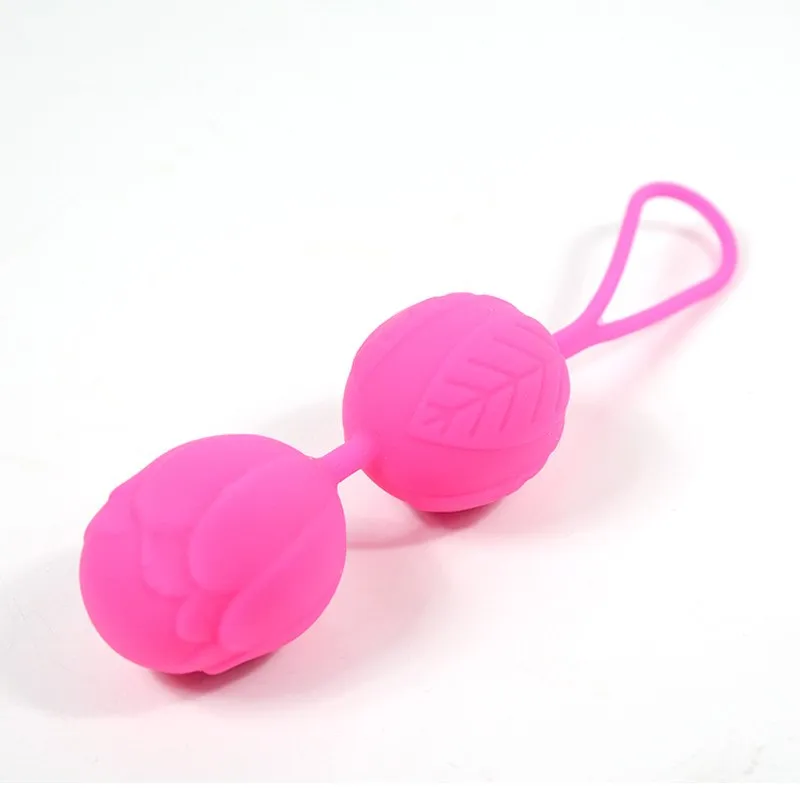 Silicone Kegel Ball Vibrator Vagina Tight Exercise Vibrator Ben Wa Ball for Woman + Silicone Butt Plug Jewelry Anal Sex Toys10