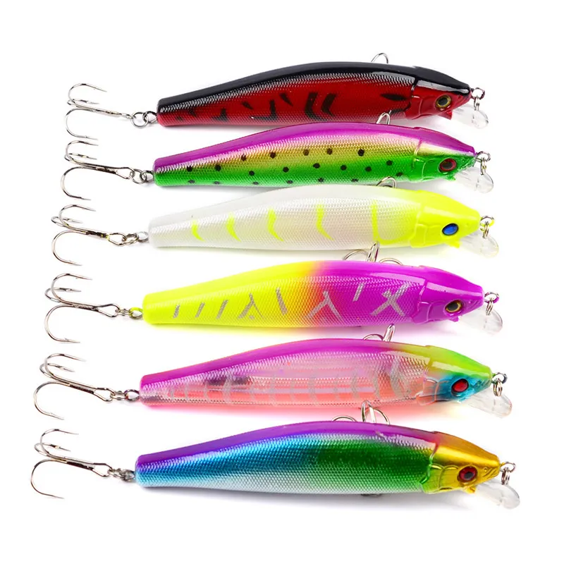 Yüksek Quanlity Içinde Gerçekçi balık Temptation Yüzme Balıkçılık cazibesi Hooks 26g 13 cm Minnow Nehir Crankbaits Sığ Dalış Lazer ...