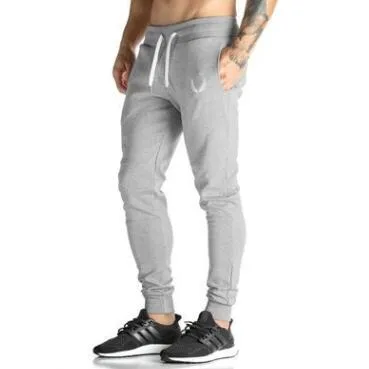 New Trend Men full sportswear Pants Casual Elastic Mens Fitness Workout Pants Males skinny Sweatpants Trousers Jogger Pants