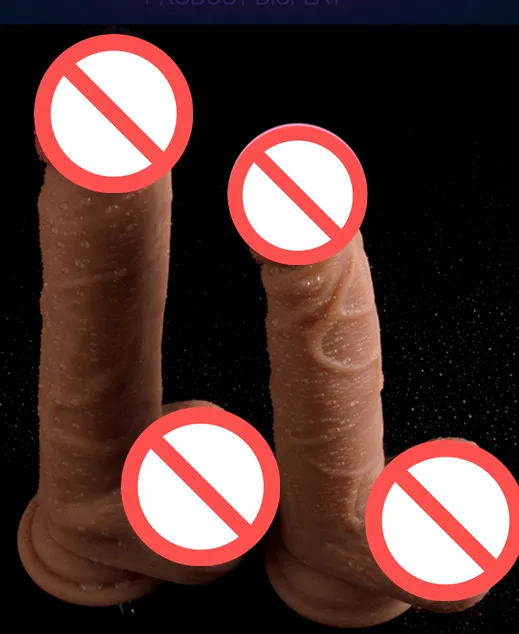 2 Boyut Süper Gerçekçi Varma Kupası Yapay penisi erkek yapay genitaladult seks oyuncakları kadın için gerçek hissediyorum yumuşak dildos4013826