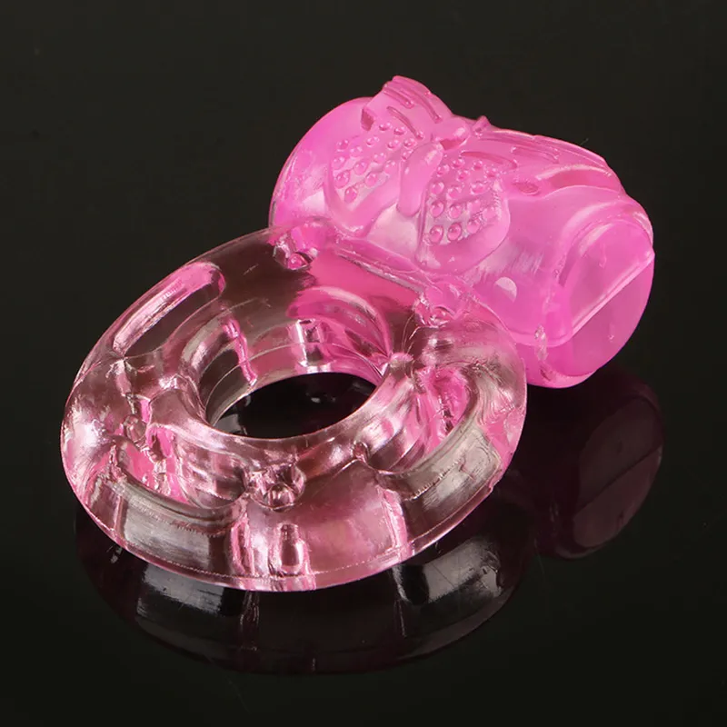 Penis Ring Vibrator Silicon Vibrating Cock Ring Penis Rings Adult Sex Toys For Man Woman Relaxation4957943