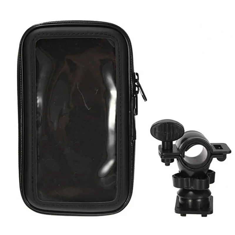 SCHWARZ IPX4 Wasserdichte Fahrrad Lenker Ständer Halterung Tasche Tasche für iphone X HINWEIS 8 S8 20 TEILE/LOS