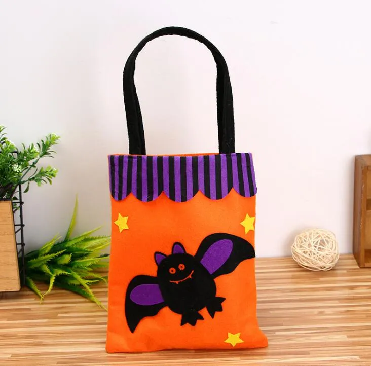 New Halloween Gift Bag abóbora bolsa dos doces do gato do fantasma do Dia das Bruxas Decoração prop Bolsa Festa Bolsa favores saco de armazenamento xmas