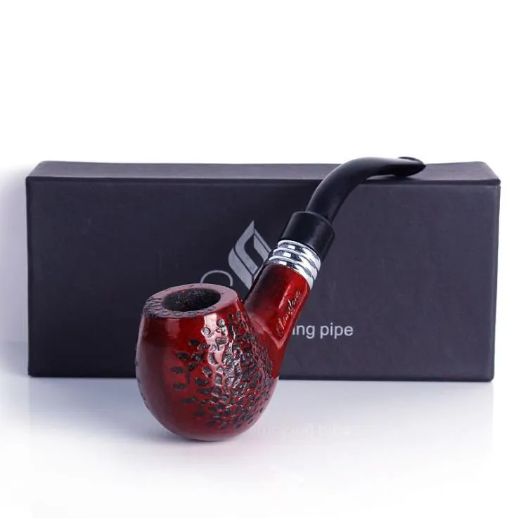 2018 nouveaux produits, pipes en bois massif faites à la main, pipes et pipes à fumer.