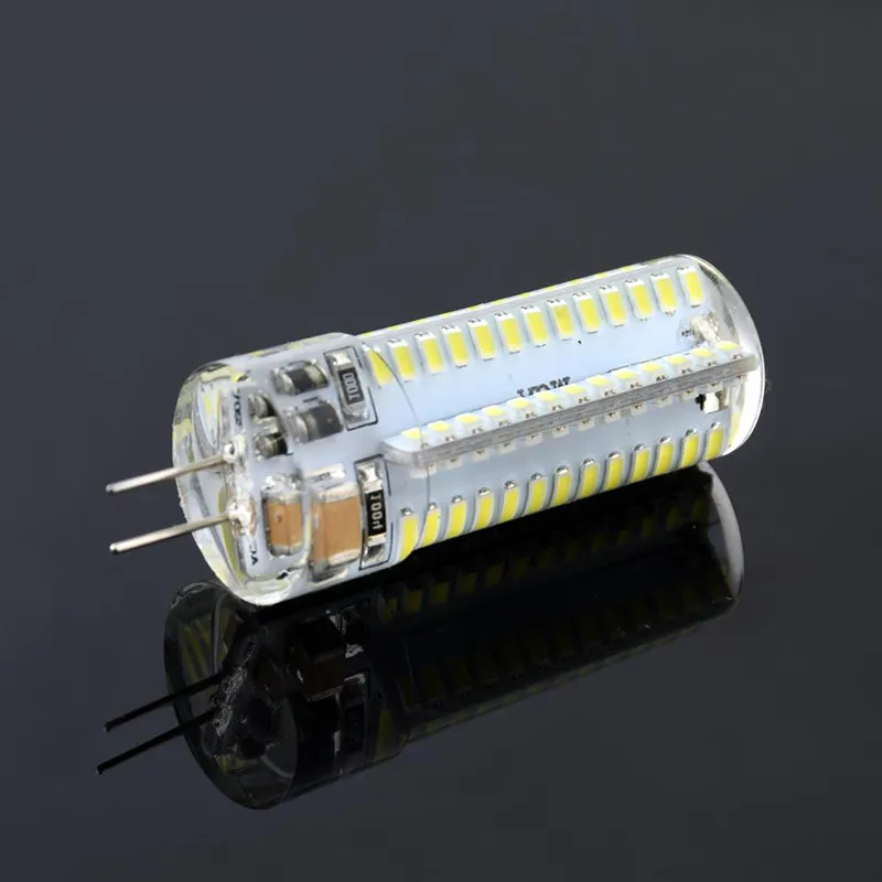 G4 AC DC 12V 220V LED コーンランプ 3 ワット 5 ワット 6 ワット 8 ワット 9 ワット LED ライト 3014 コーン電球シリコーンランプクリスタルシャンデリア家の装飾ライト