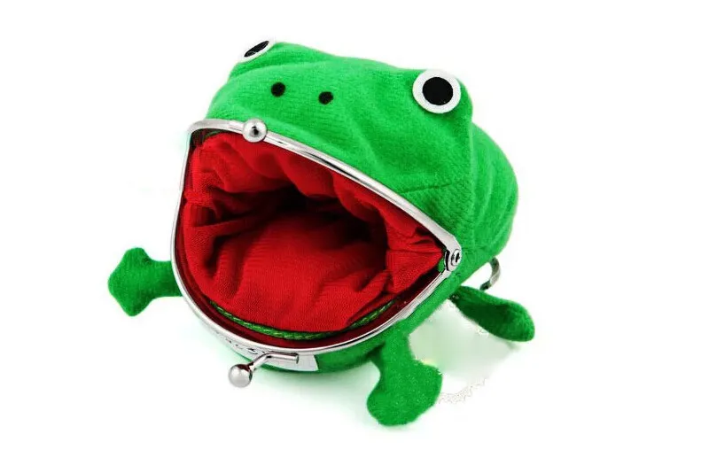 Children Frog Coin Purse cartoon Anime cosplay frog wallet kids cute Personality Purse C40937641865