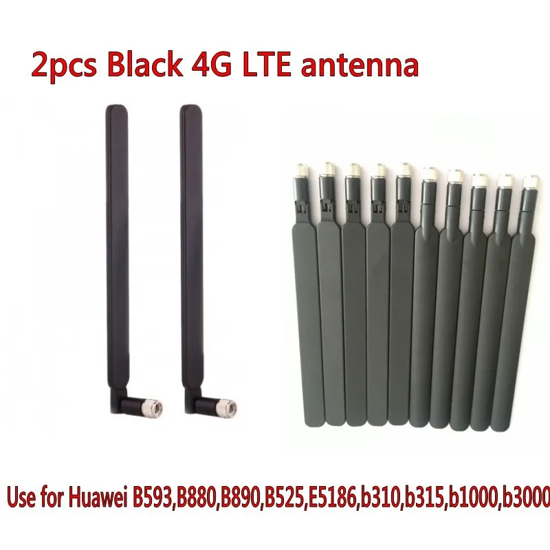 Zwart / wit Kleur 5dBI 4G LTE ANTENNA HUAWEI B593 B890 B315 B310 B880 B525