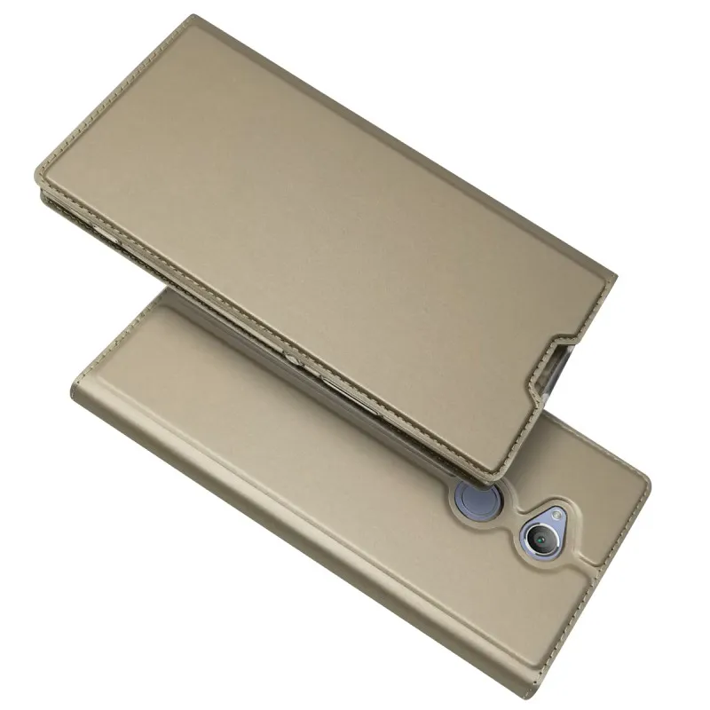 Casos de couro da carteira PU para Sony Xperia Xa1 Plus XZ XZS XA2 XZ1 Ultra XZ2 XZ3 L4 Caso Magnético Cartão de Livro CARTO DE CARTA DE CARTE
