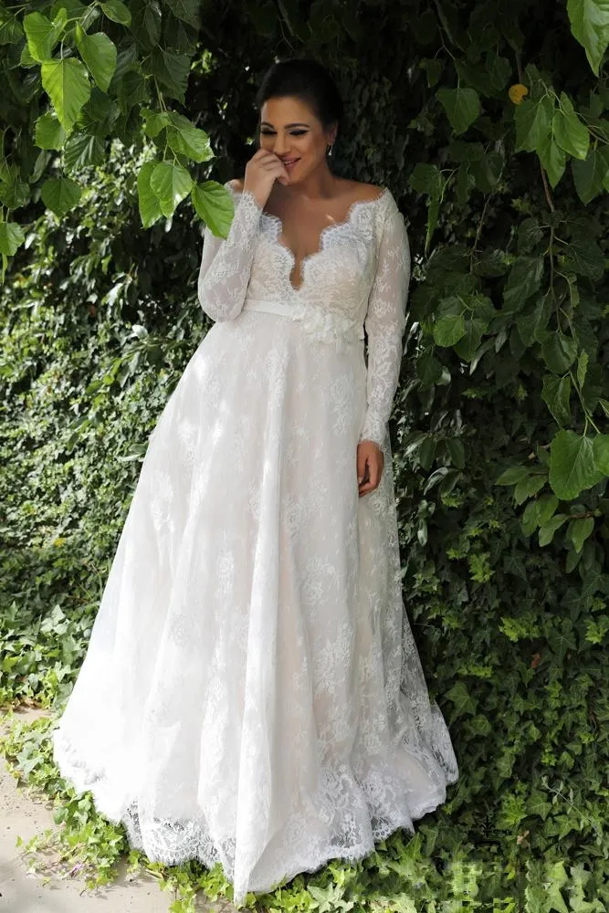 Long Sleeve Wedding Dresses, Long Sleeve Bridal Gowns - Couture Candy