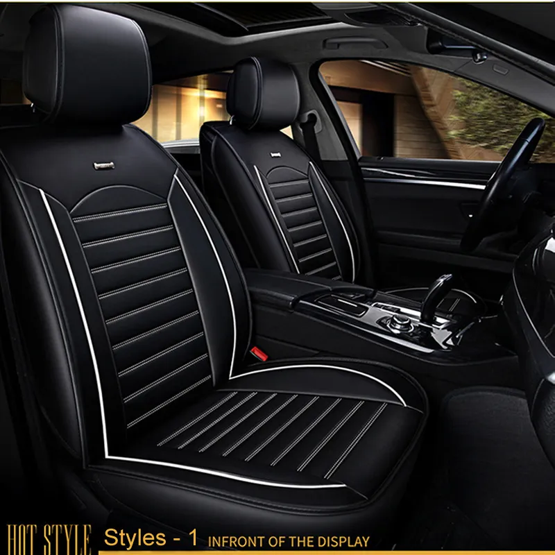 Autositzbezüge Universal PU Leder Auto Vorne Hinten Sitzbezüge Für Hyundai  Solaris Ix35 I30 Ix25 Elantra Akzent Tucson Sonata Sitzkissen Von 112,76 €