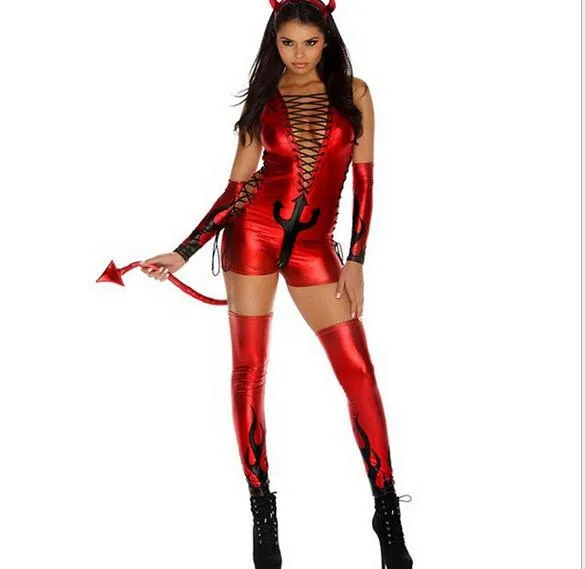 Vendite Halloween Roleplay Black Little Witch Body Catsuit Cosplay Taglia unica Sexy Hero Hero Wonder Woman Costume