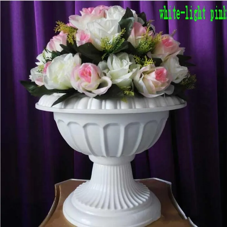 36 pezzi di capolini un bouquet di moda matrimoni, colonne romane, strade che conducono fiori decorazioni sullo sfondo del matrimonio