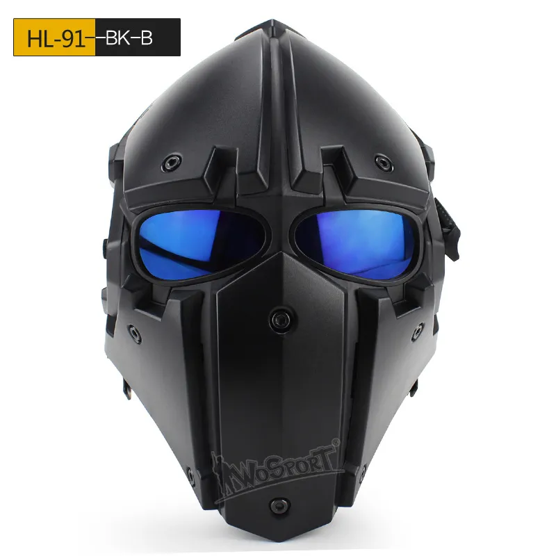 Tactical OBSIDIAN GREEN GOBL TERMINATOR Helmet Mask goggle for Hunting Paintball CS tactical gear Airsoft helmet8090717