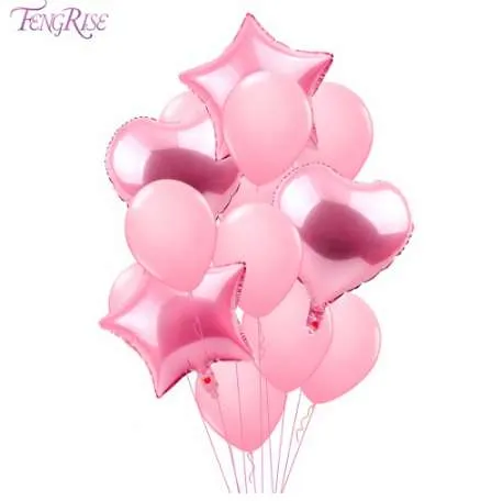 14pcs 5 Inch Balloon Decor Cake Topper Set