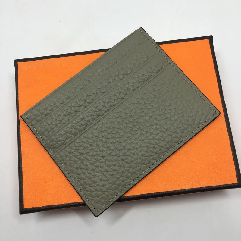 Skórzany portfel z miejscem na karty kredytowe krowy wysokiej jakości klasyczny projektant etui na dowód osobisty torba kieszonkowa moda mężczyzna kobiet minimalistyczny portfel portmonetka