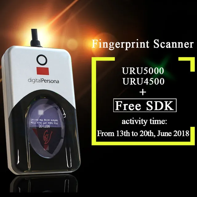 CDT Neue Professionelle URU5000 Digital Persona USB Biometrische Fingerabdruckscanner Sensor Fingerabdruckleser URU5000 Kostenloses SDK