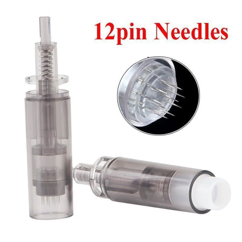 Grey Color 9/12/24/36/42 Needle Cartridge Fits Dermapen 3/ Mydermapen Cosmopen Dr pen A7 Needles Skin Care