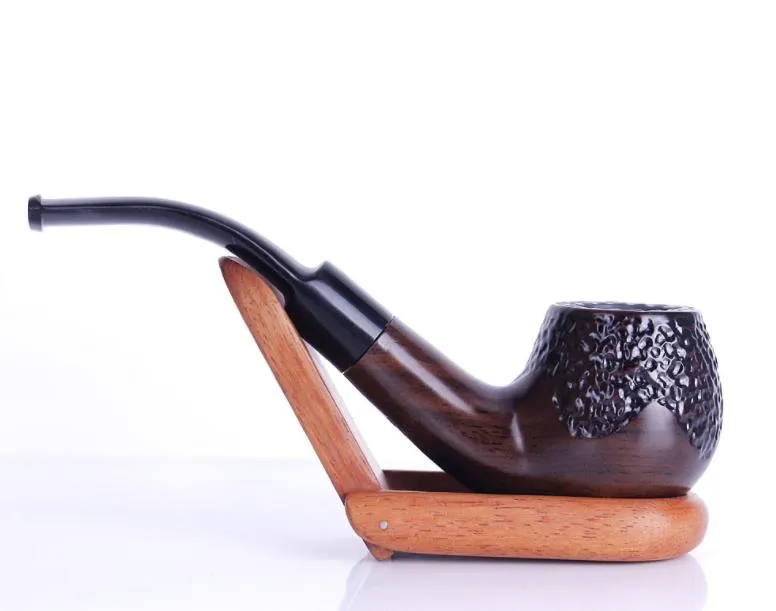 Marteau sculpté pipe en bois vogue et portable détachable ancien