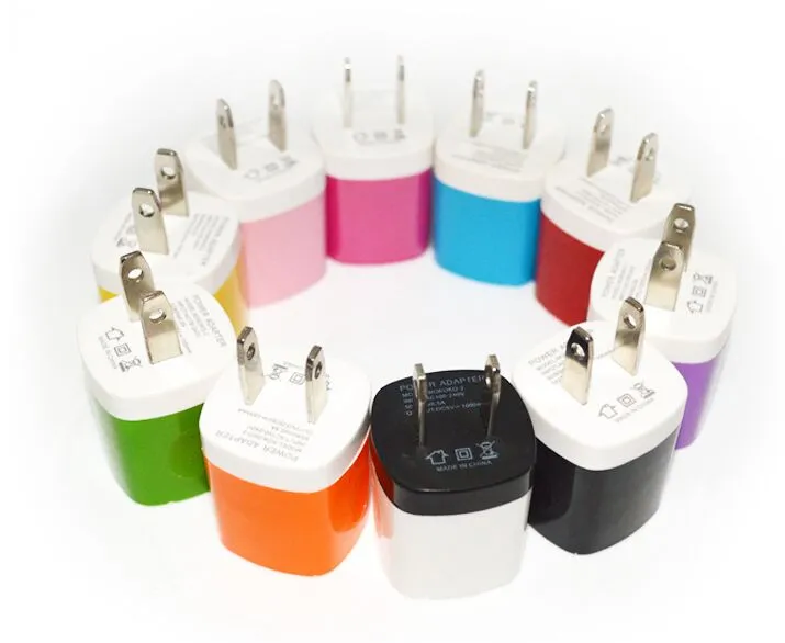 Haute qualité 1A US Plug USB Accueil Mur AC Chargeur Power Adapte Chargeur 100 pcs/lots