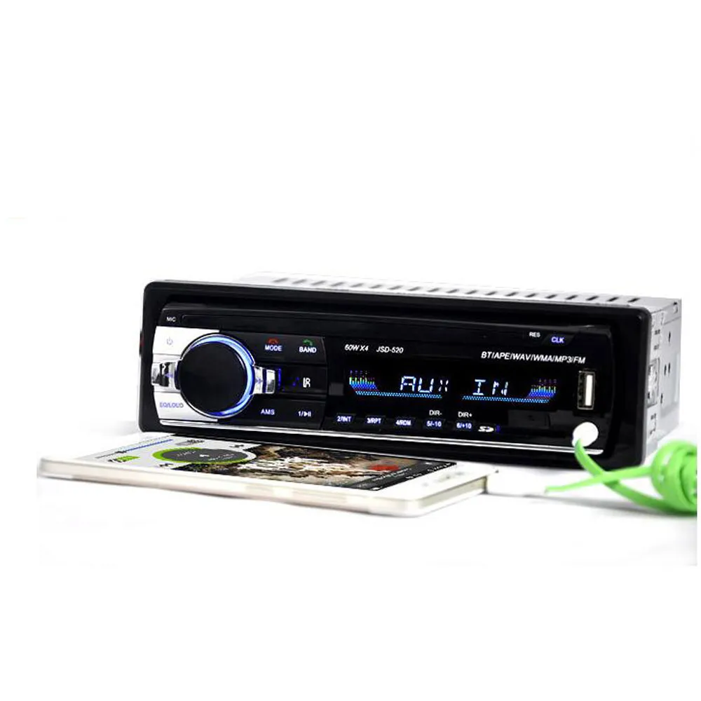 Usb Sd Fm Autoradio Bluetooth 4x60W FM, USB/SD/AUX, Vivavoce