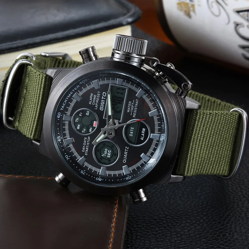 Qualit X 2018 Marque GIMTO Quartz Num rique Montres De Sport