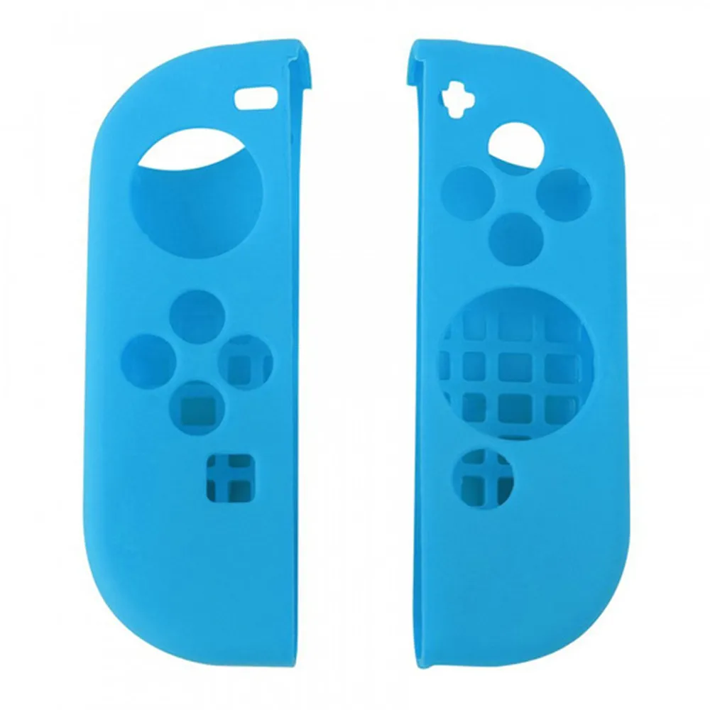 Silicone Silicone Case Protetora Soft Cover Peles para Switch NS NX para Joy-Con Controller Alta Qualidade Fast Ship