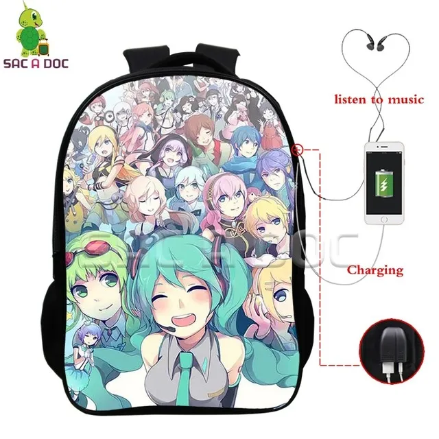 Vocaloid backpack deals