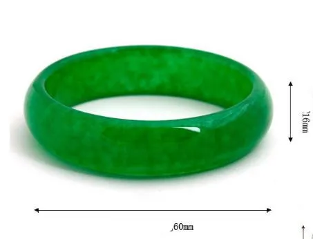 Bracelet de jade naturel vert naturel authentique Birma Birma Green Jade Special Offre 9372179