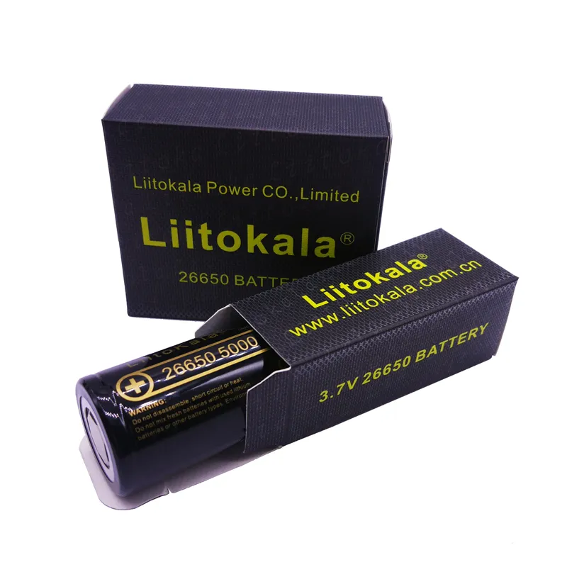 Nouveau Original Haute Qualité 26650 Batterie 5000mAh 3.7V 50A Batterie  Rechargeable D'ion De Lithium