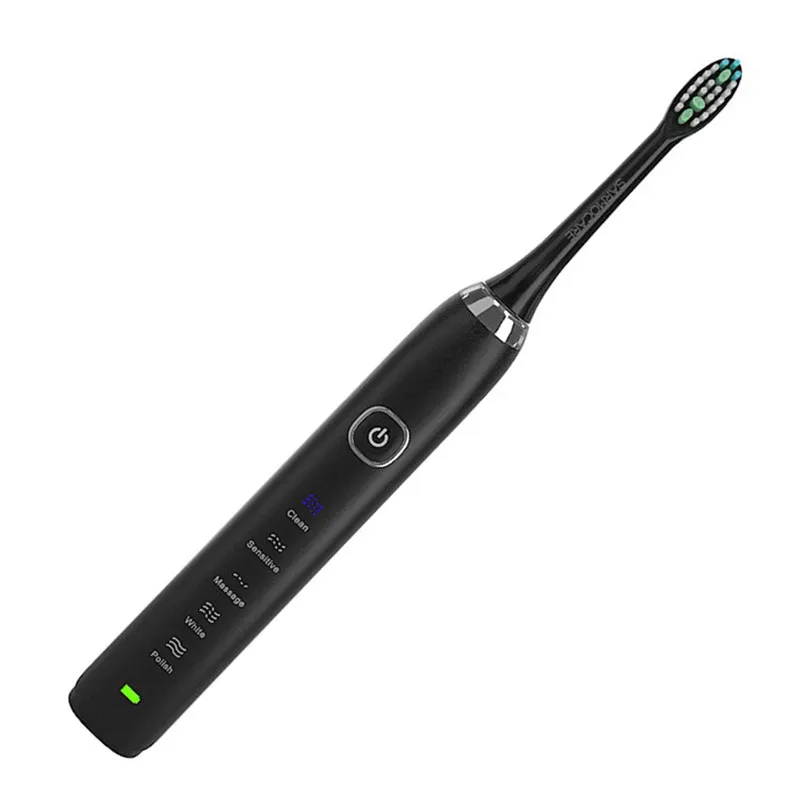 Ultraschall Sonic Elektrische Zahnbürste S100 5 Modelle Drahtloser Akku IPX7 Wasserdicht Induktives Ladegerät LED-Anzeige