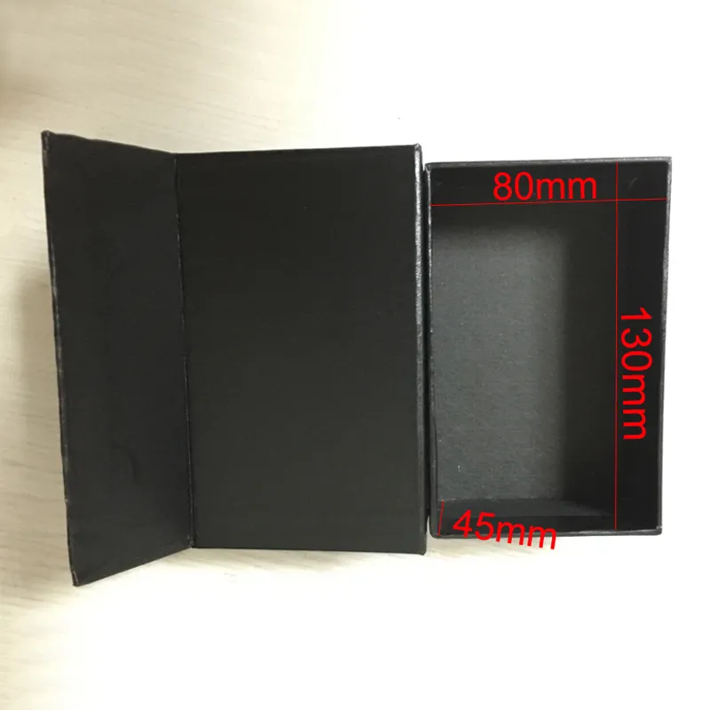 No Logo Evaginable Paper Packaging with gift box gift packaging box Rectangular gift box Size 145x90x52MM