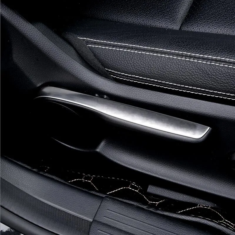 Car-styling Interior Seat adjustment Sequins cover trim strips 3D Sticker for Mercedes Benz A B Class CLA GLA W176 W246 C117 Accessories