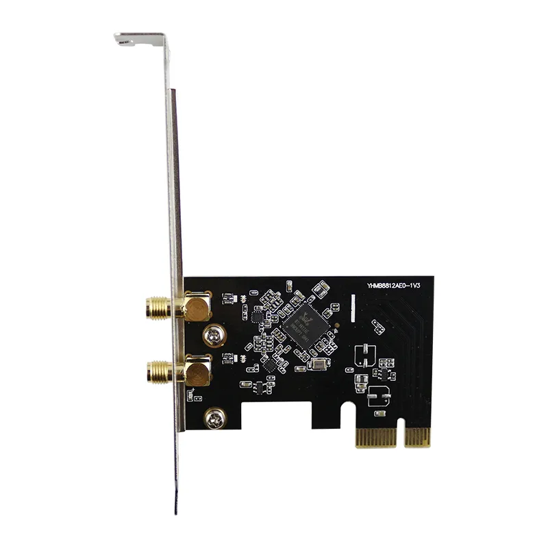 Adaptateur PCI Express sans fil Wi-Fi EDUP 1200Mbps 5Ghz double bande 2 antennes 6dBi carte réseau Wi-Fi 802.11AC