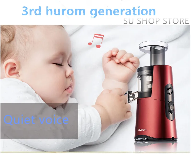 NEW 3rd Generation HUROM Juicer HU 9026WN Slow Juicer Make Ice Cream