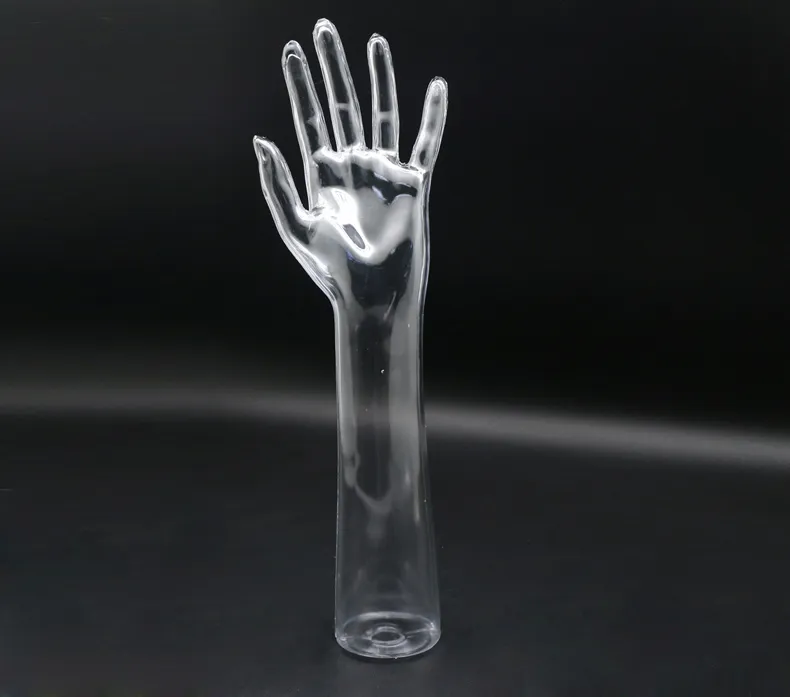 Beste Qualität Transparent Hand Mannequin Hand Modell Mode Für Display Heißer Verkauf