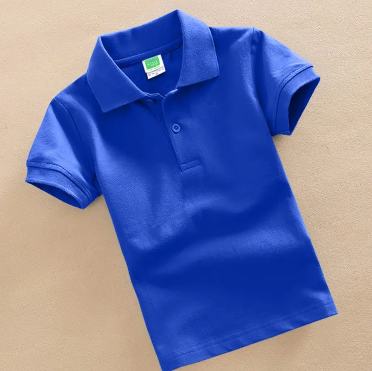 Toddler girl royal blue polo shirt hotsell