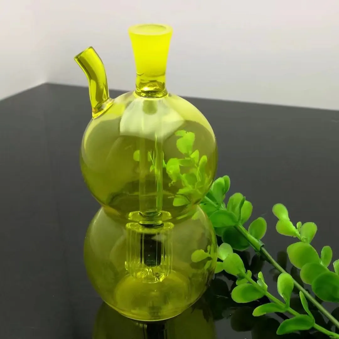 La couleur du verre d'eau Snuff Bottle Gourde Gros Bongs en verre Brûleur à mazout Tuyaux en verre Tuyaux d'eau Plates-formes pétrolières Fumer