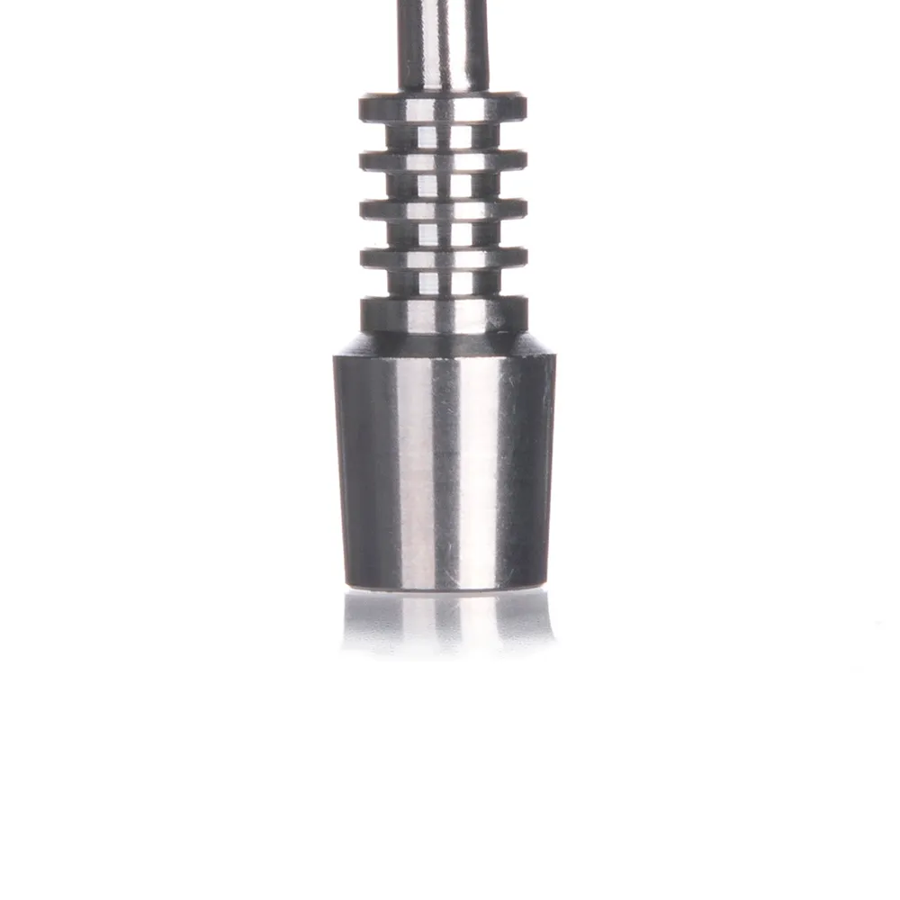 10mm Titanyum İpucu NC Titanyum Tırnak Sigara Aksesuarları Erkek Ortak Mikro Kiti Ters Çivi Uzunluğu 40mm Ti Nargile DHL Toptan SRS198