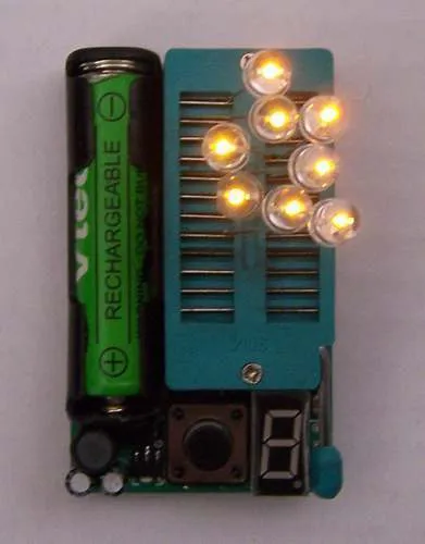 IC LED Tester *Optocoupler LM399 DIP CHIP TESTER Номер Модели.