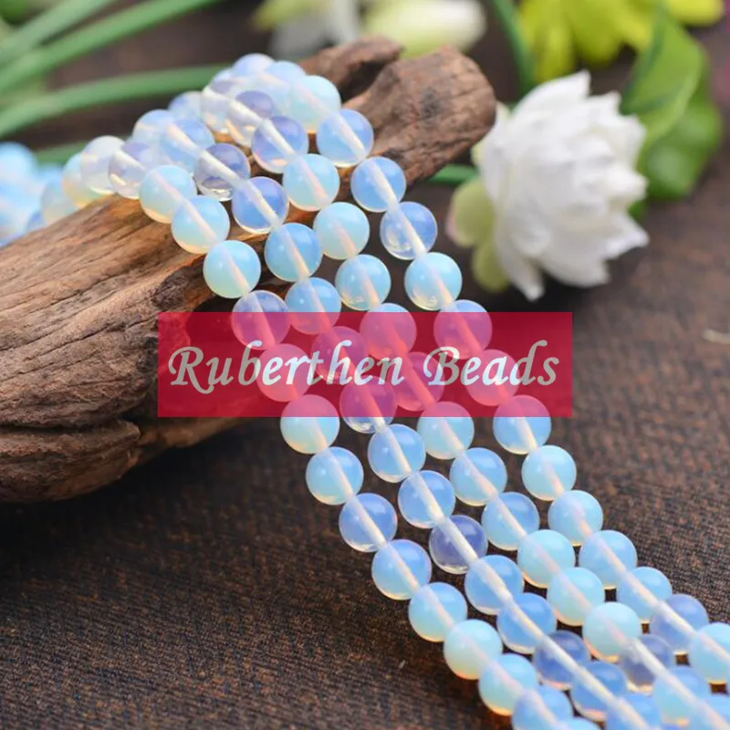 NB0047 Wholesale Opal Beads DIY Jewelry Accessory High Quantity Loose Stone Round Beads for Make Jewelry