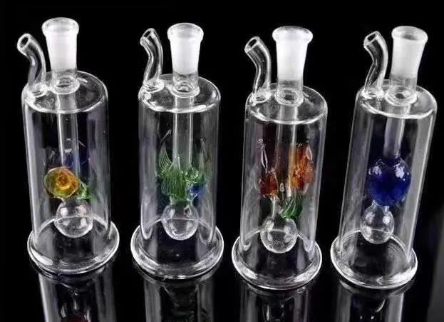 Une variété de mini bouteille d'eau en verre, Bangs en verre en gros Oil Pipes Rigs Fumer