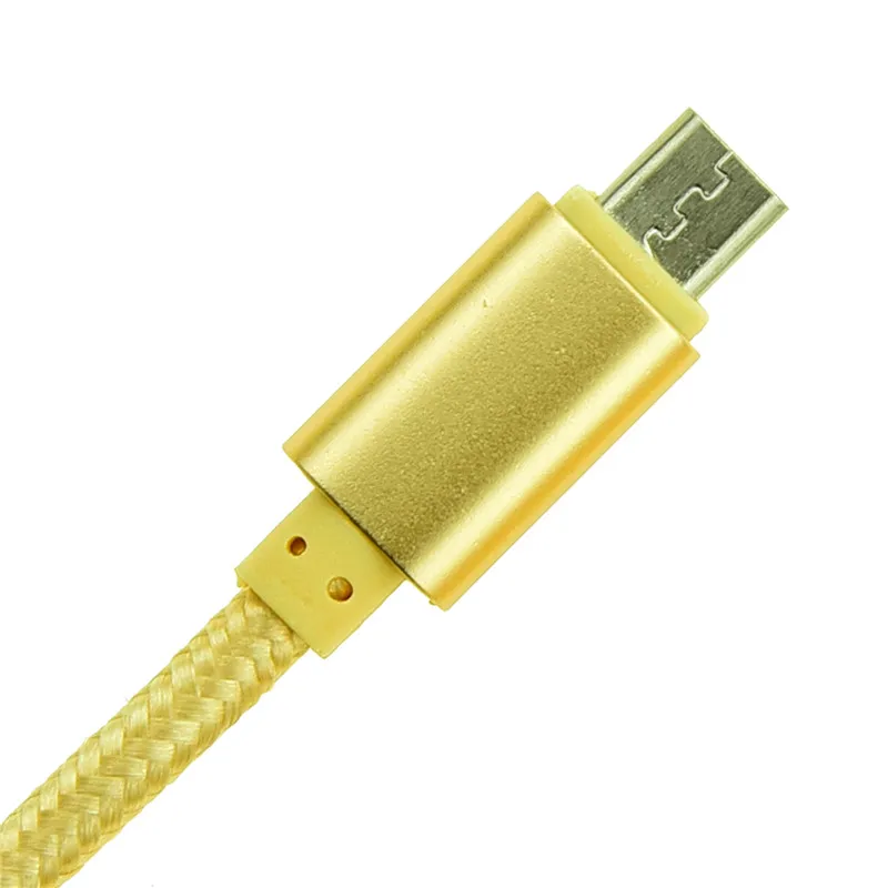 High Speed 2A Type C USB Cable 1M 2M 3M for Android Micro usb cable Phone Charger Sync Data Cord for Android Cellphones
