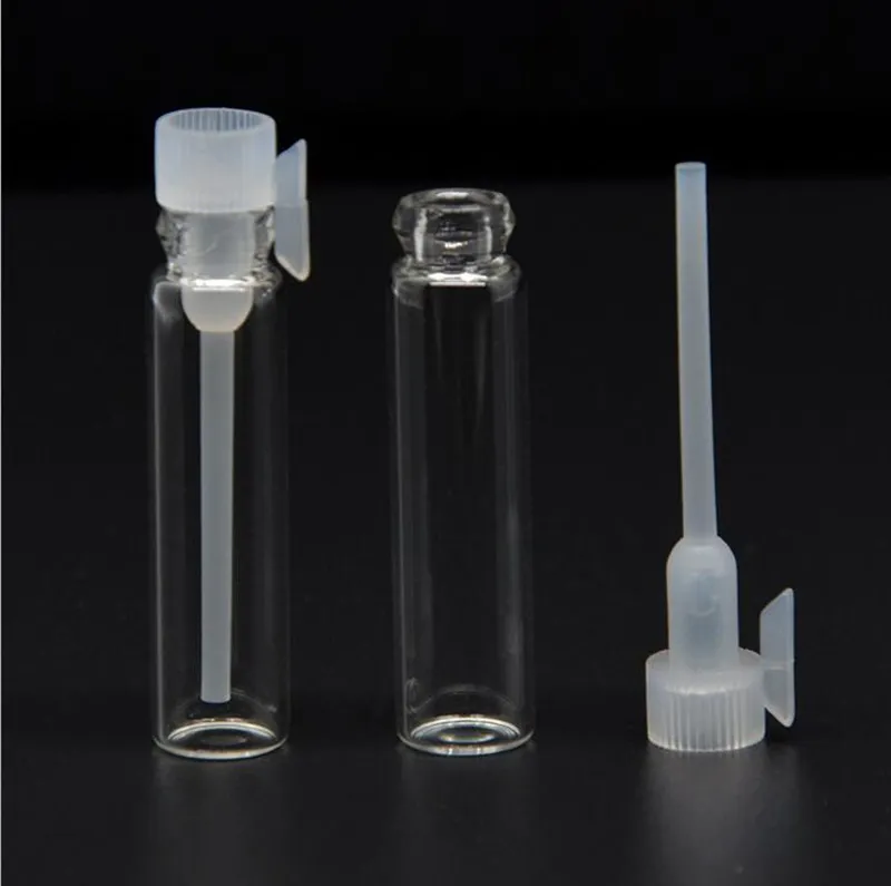 Save Big on Bulk 1ml Glass Perfume Sample Vials Wholesale Price 1000pcs/Lot  1ML 2ml Empty Mini Glass Bottles 1CC 2CC Perfume Sample Vials For Liquid