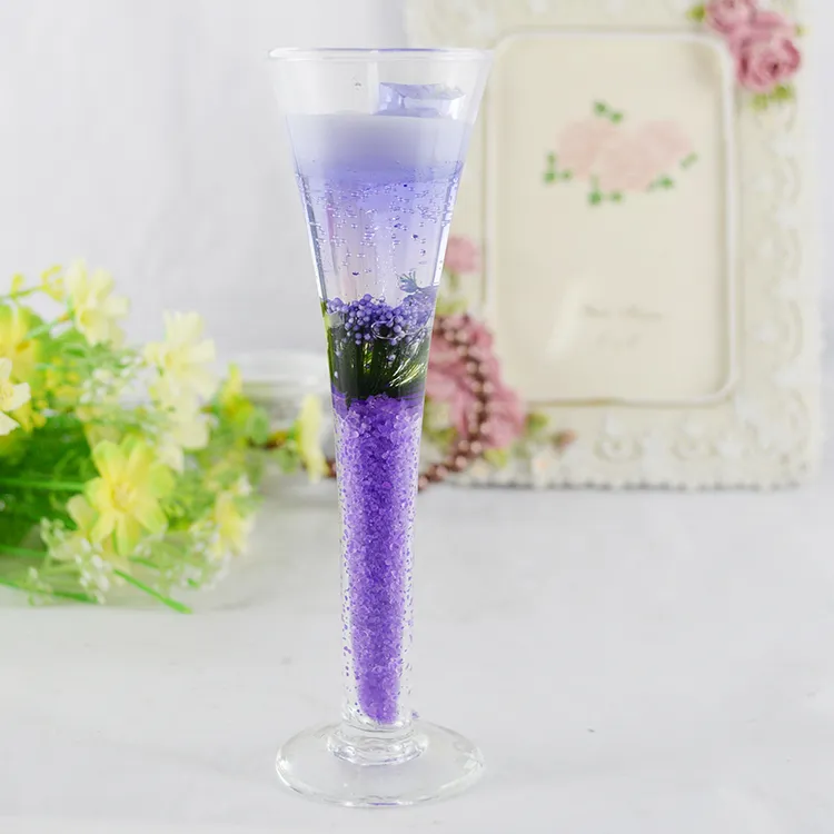 Feis violeta cocktail vidro casamento favores e presentes aniversário velas perfumadas cera decoração de casa sem fumaça vela criativa valentine01056023